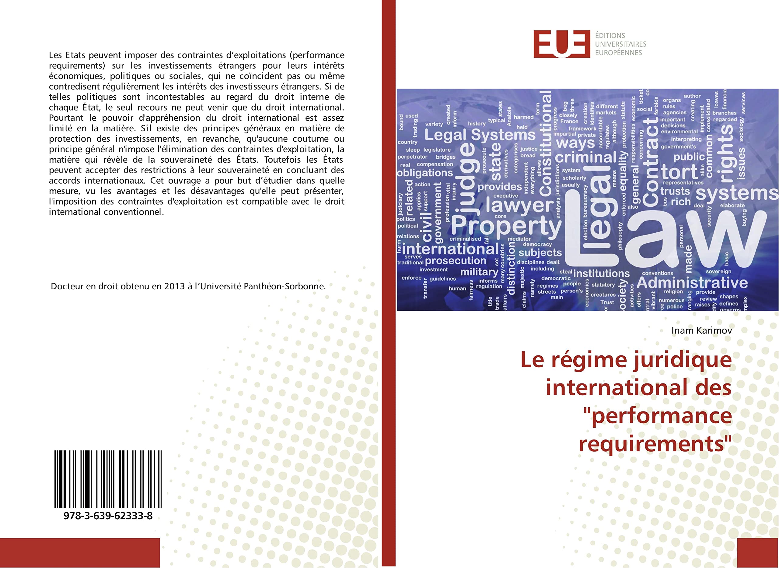 Le régime juridique international des "performance requirements" book