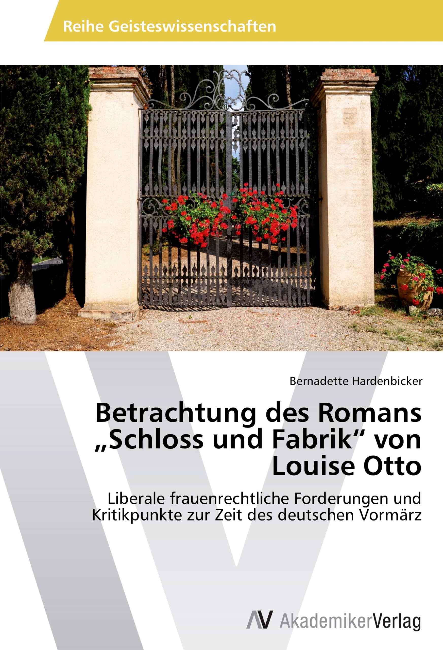 Betrachtung des Romans "Schloss und Fabrik" von Louise Otto Law