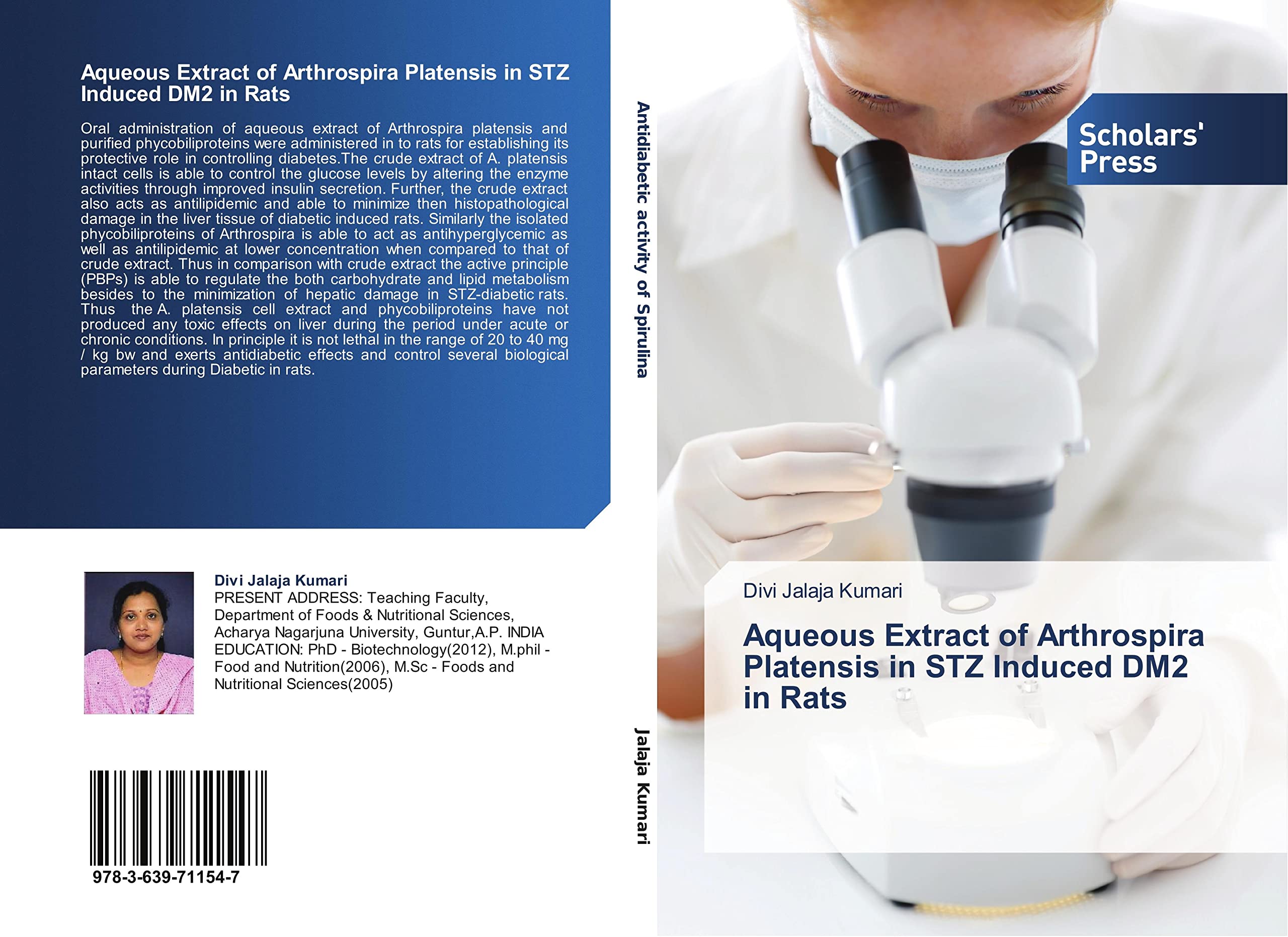 Aqueous Extract of Arthrospira Platensis in STZ Induced DM2 in Rats Natural Sciences