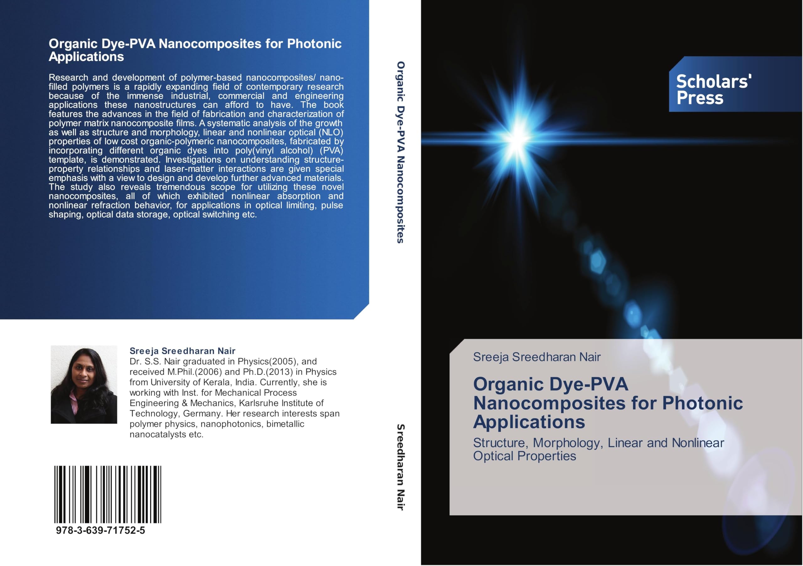 Organic Dye-PVA Nanocomposites for Photonic Applications Natural Sciences