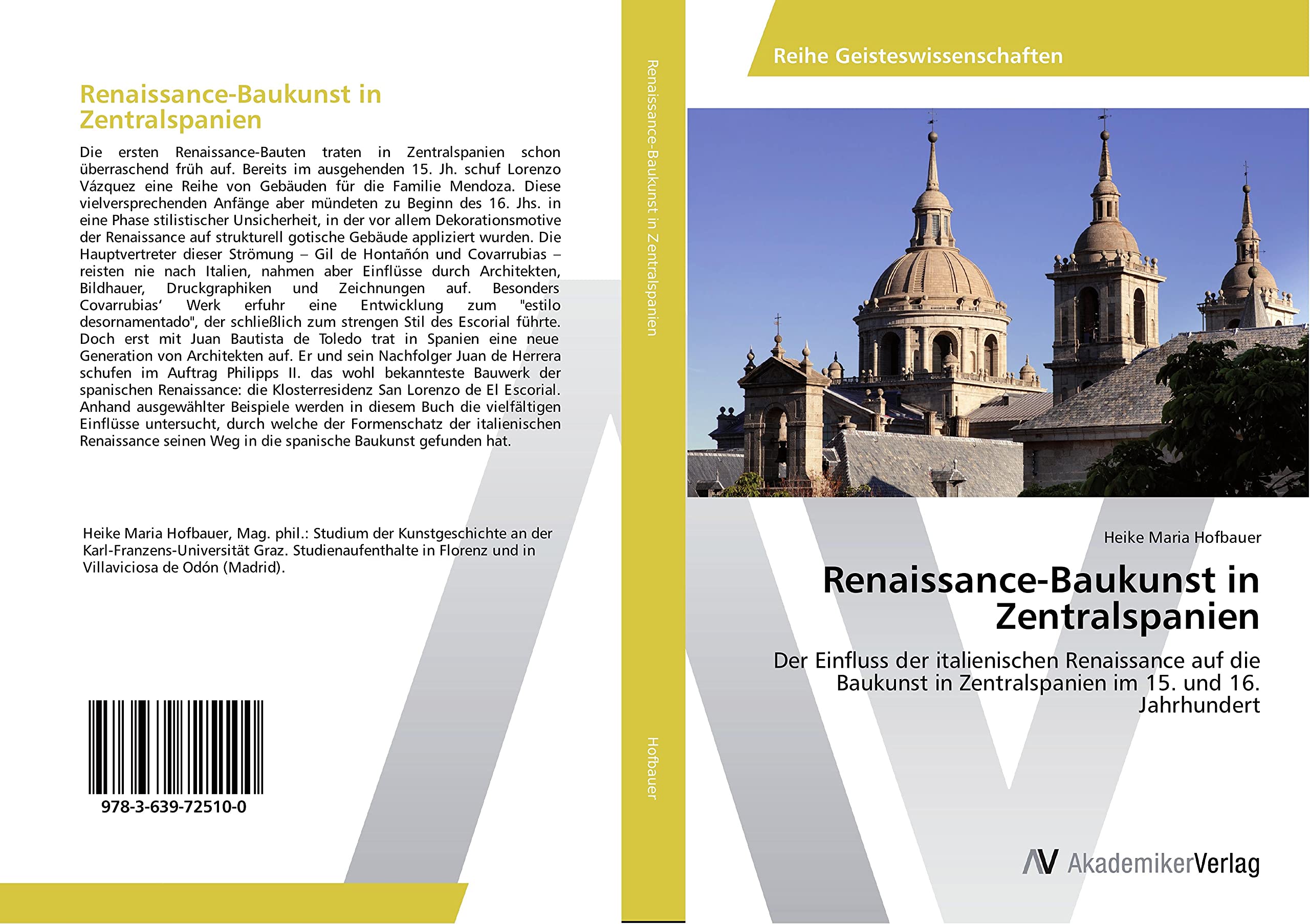 Renaissance-Baukunst in Zentralspanien: Der Einfluss der italienischen Renaissance auf die Baukunst in Zentralspanien im 15. und 16. Jahrhundert Film, Art & Culture