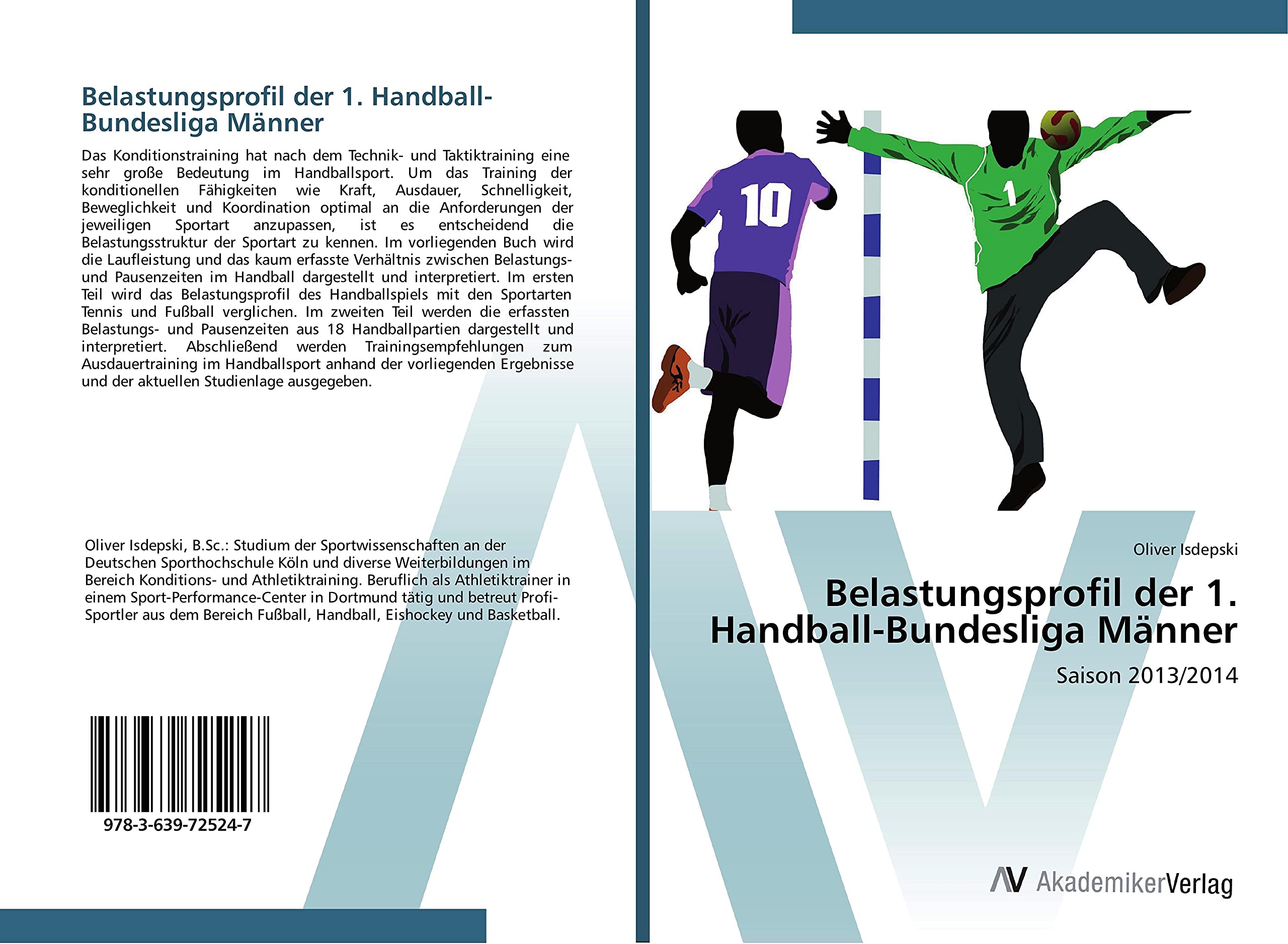 Belastungsprofil der 1. Handball-Bundesliga Männer: Saison 2013/2014 Leisure & Fun