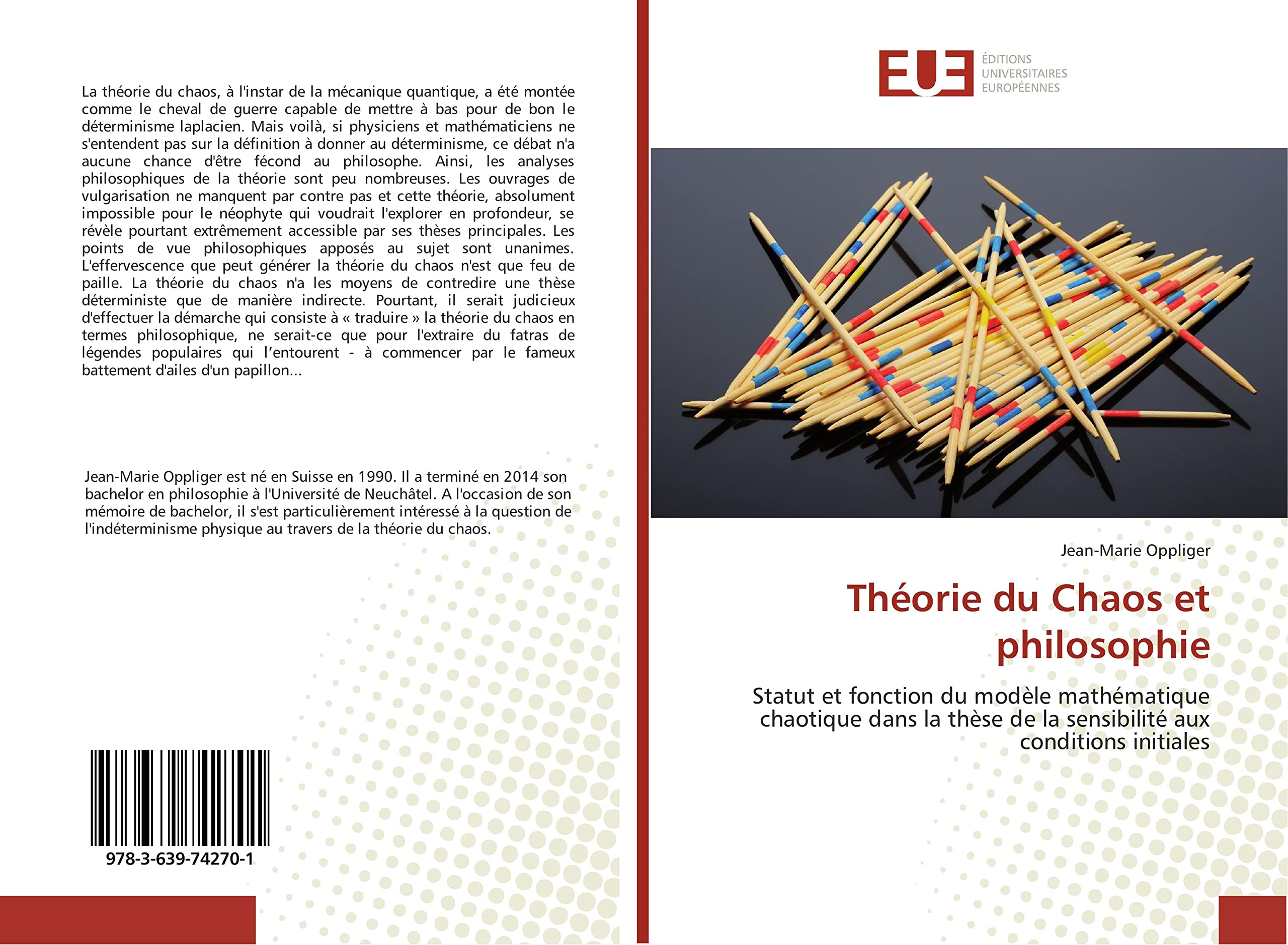 Théorie du Chaos et philosophie: Statut et fonction du modèle mathématique chaotique dans la thèse de la sensibilité aux conditions initiales book