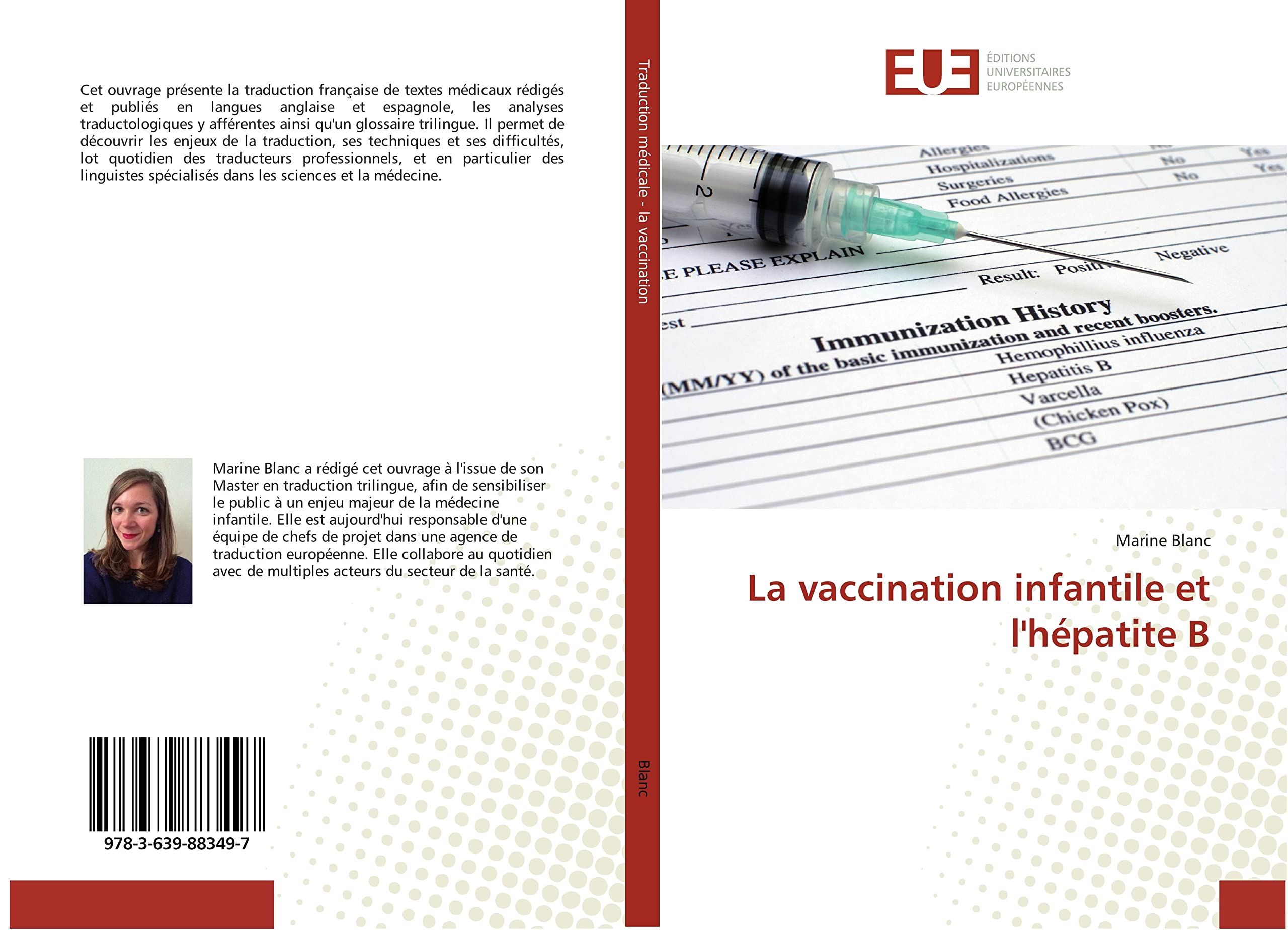 La vaccination infantile et l'hepatite B book