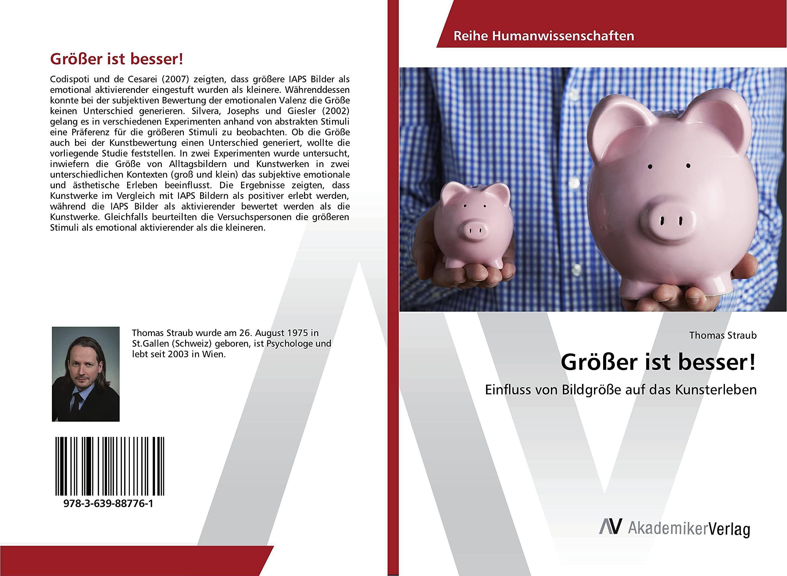Größer ist besser!: Einfluss von Bildgröße auf das Kunsterleben Film, Art & Culture