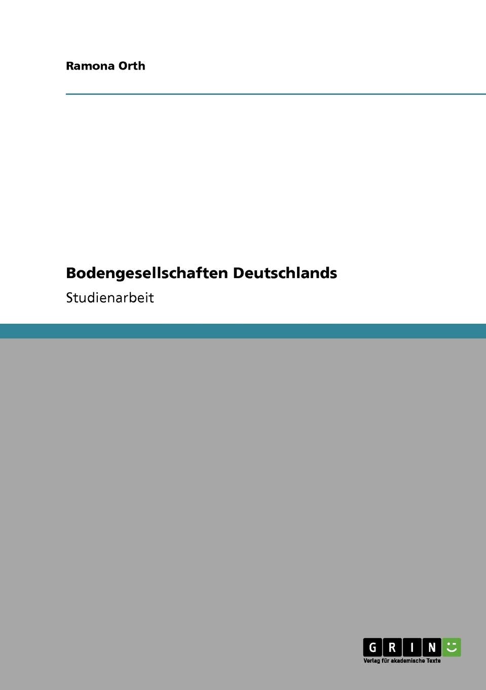 Product Image: Bodengesellschaften Deutschlands
