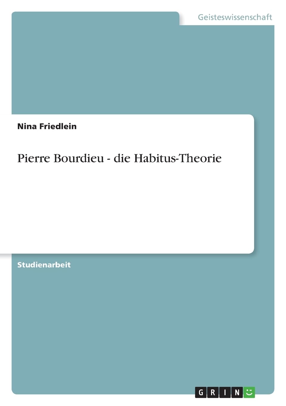 Pierre Bourdieu - die Habitus-Theorie Law