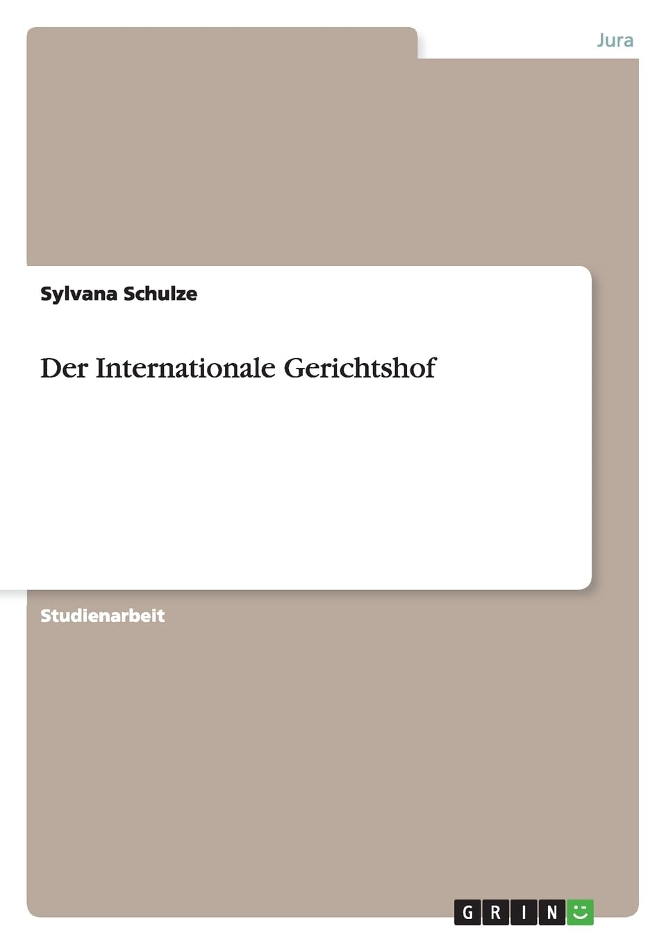 Product Image: Der Internationale Gerichtshof