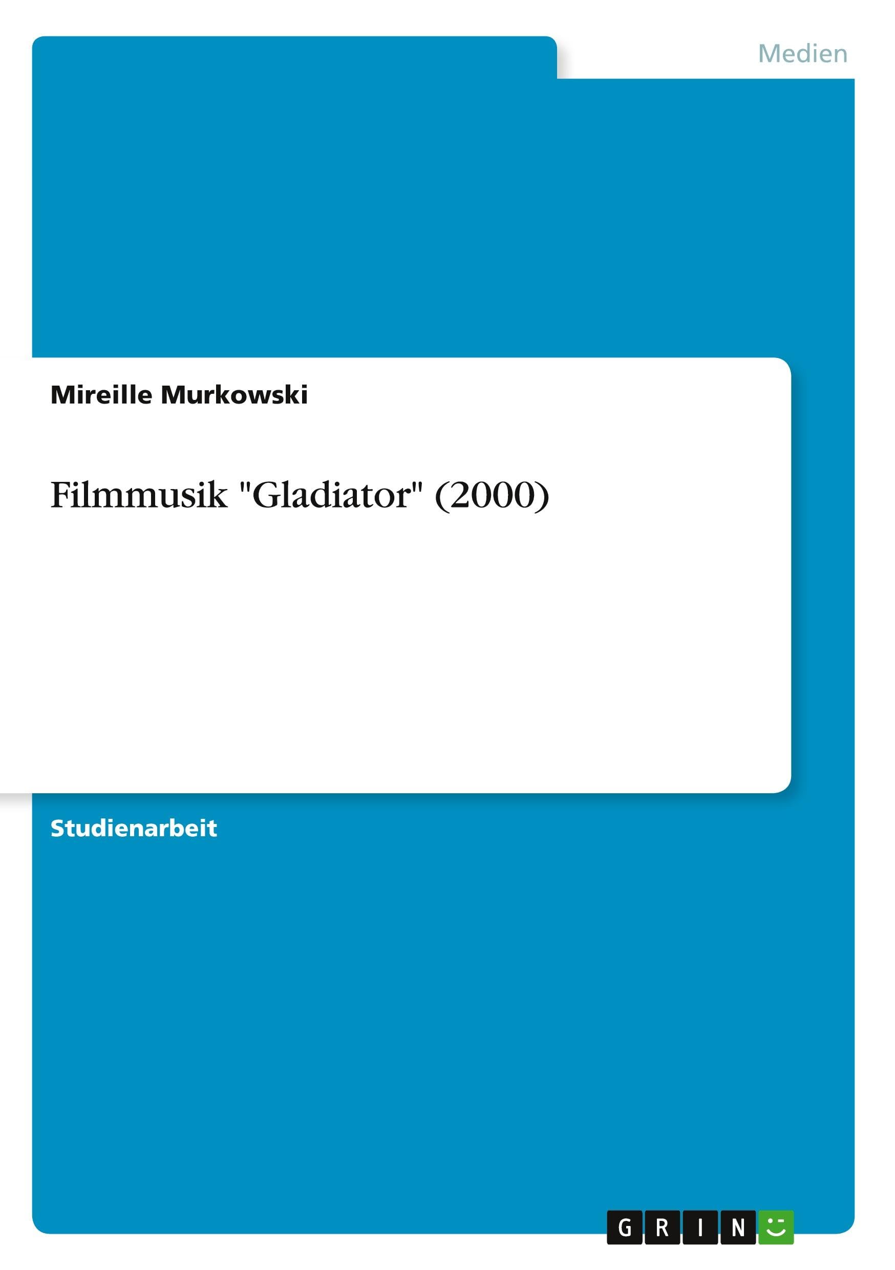 Filmmusik "Gladiator" (2000) Film, Art & Culture