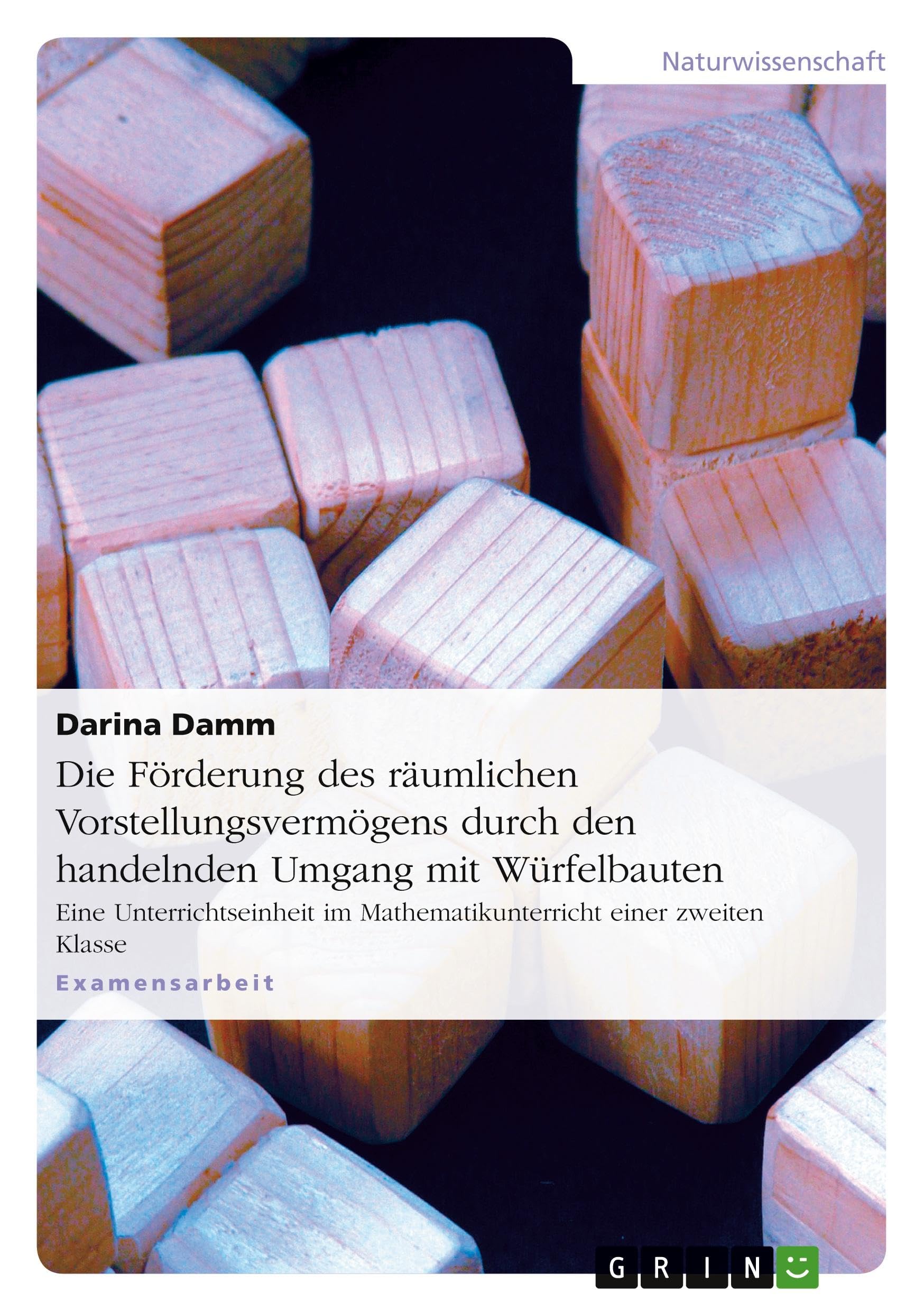 Die Förderung des räumlichen Vorstellungsvermögens durch den handelnden Umgang mit Würfelbauten book
