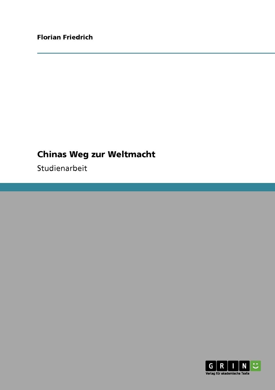 Chinas Weg zur Weltmacht Law