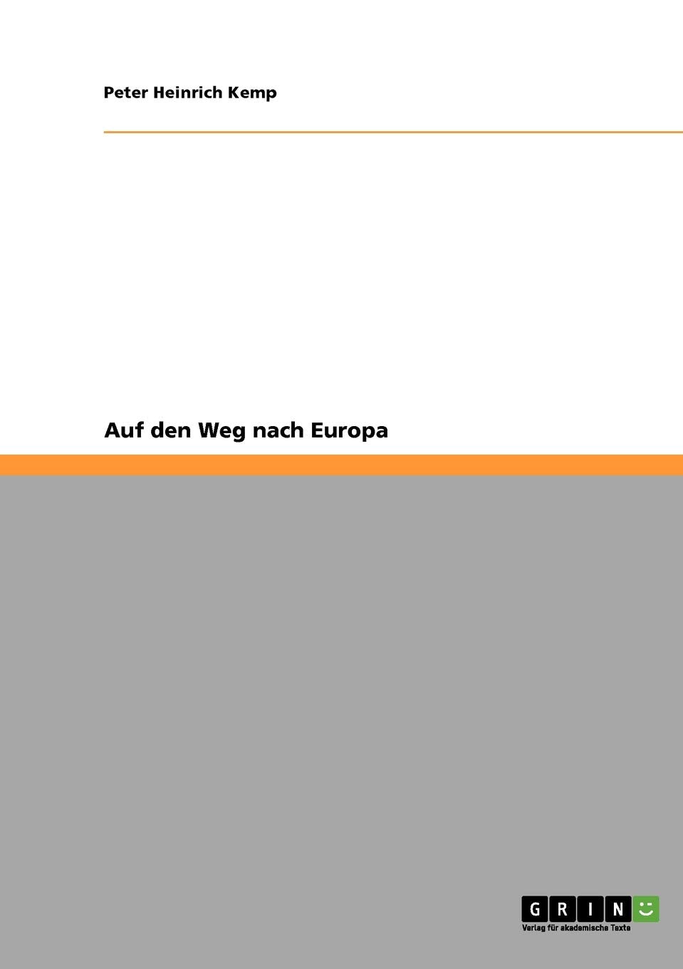 Auf den Weg nach Europa Books