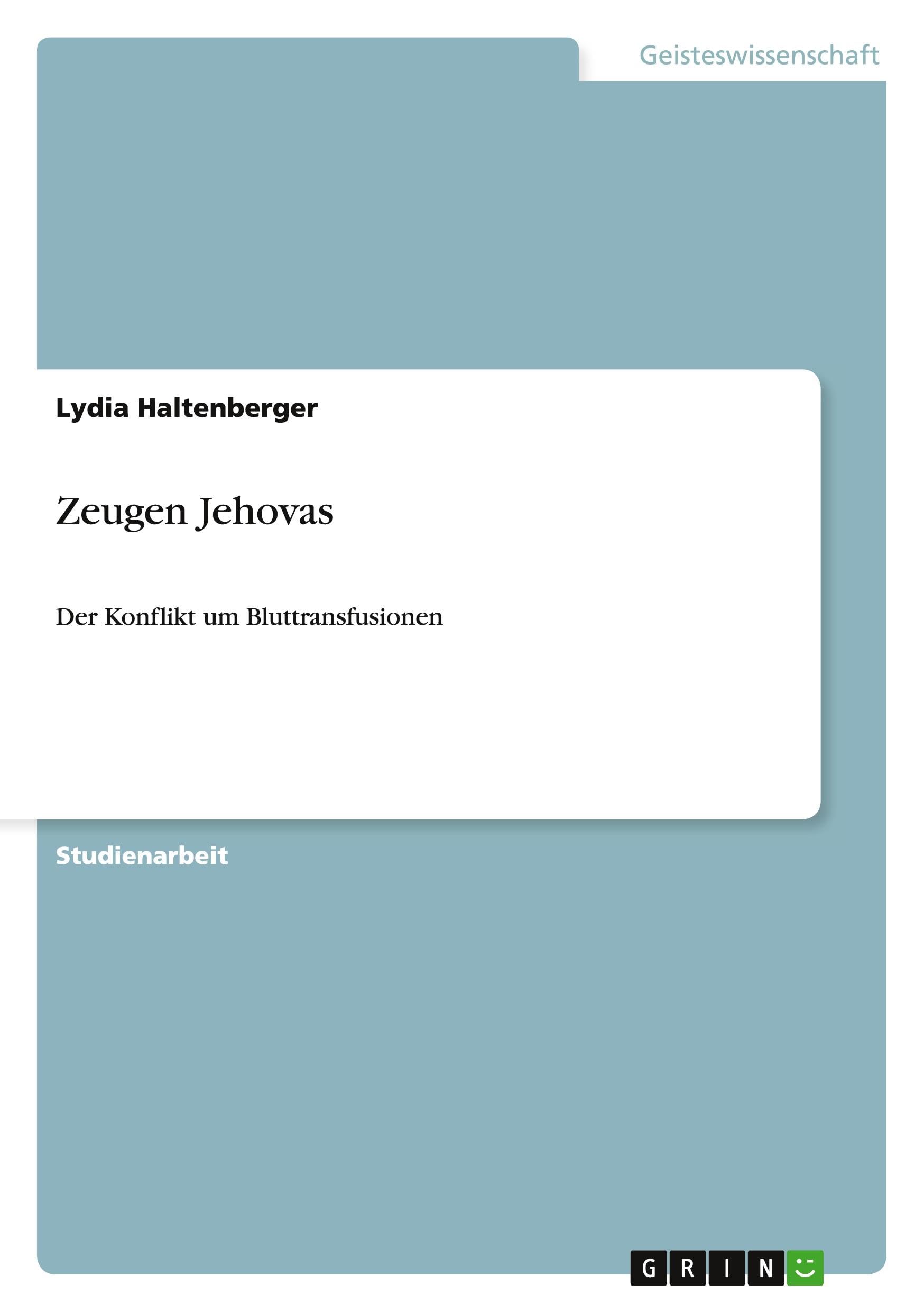 Zeugen Jehovas Religion & Esotericism