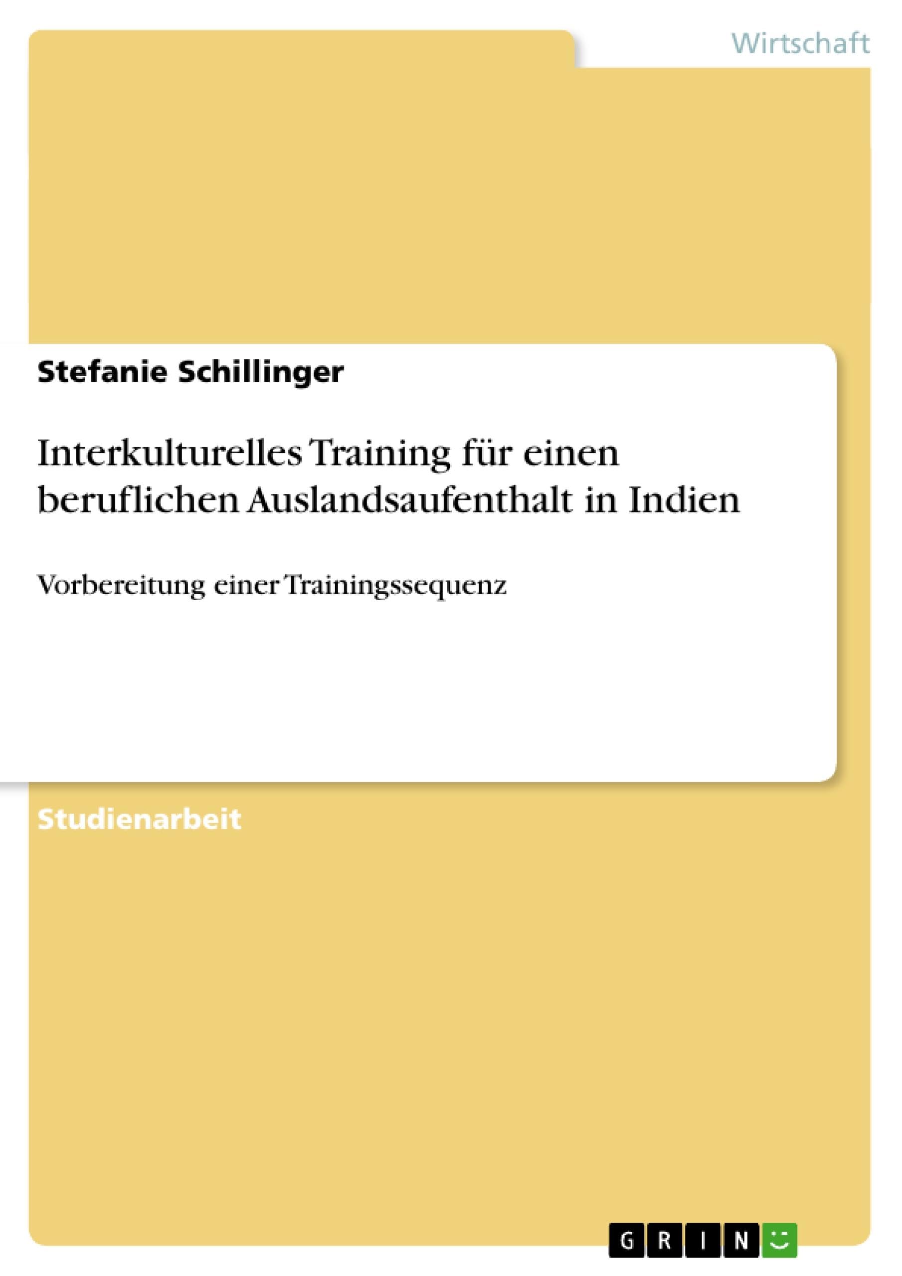 Interkulturelles Training für einen beruflichen Auslandsaufenthalt in Indien Law