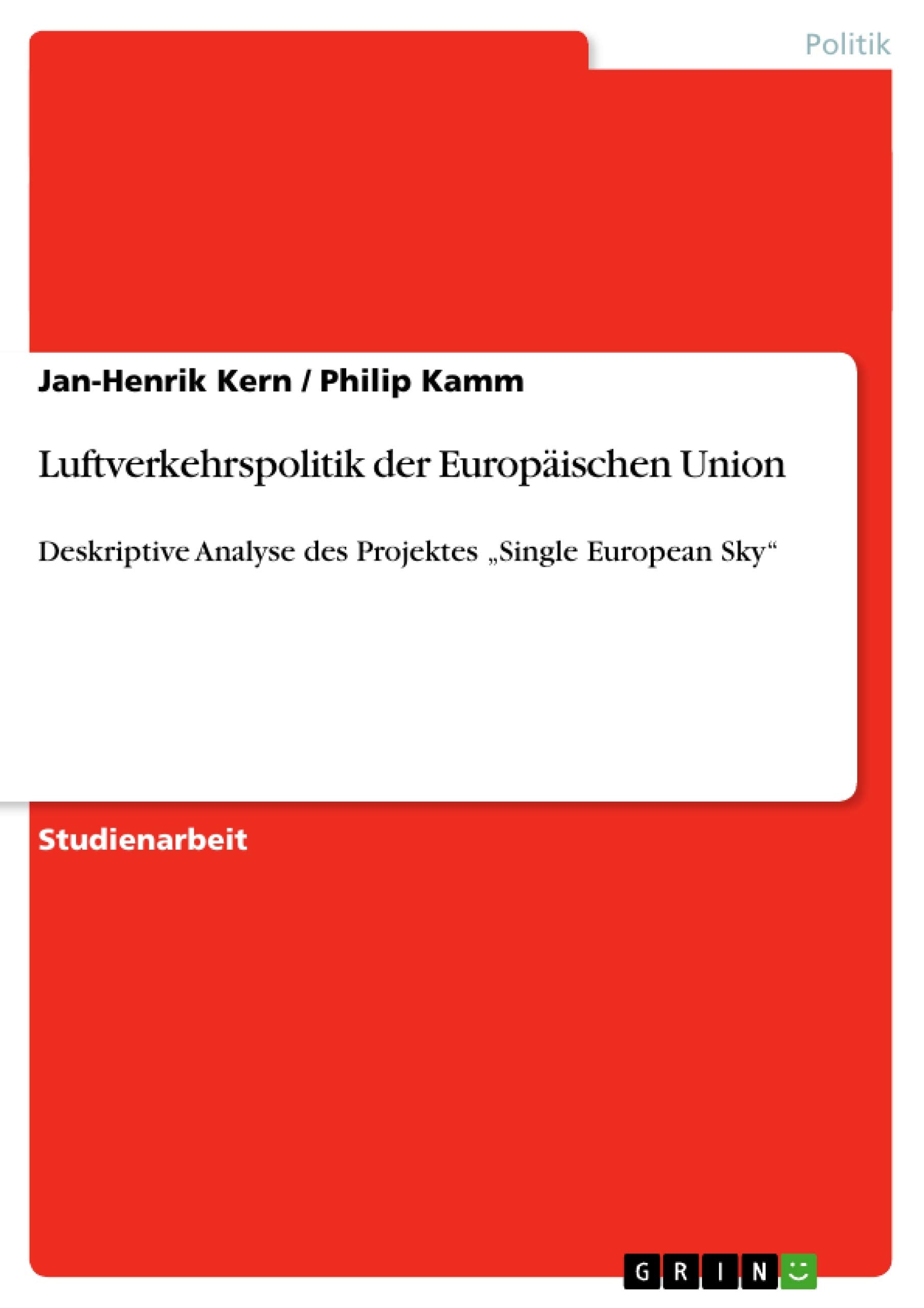 Luftverkehrspolitik der Europäischen Union Law