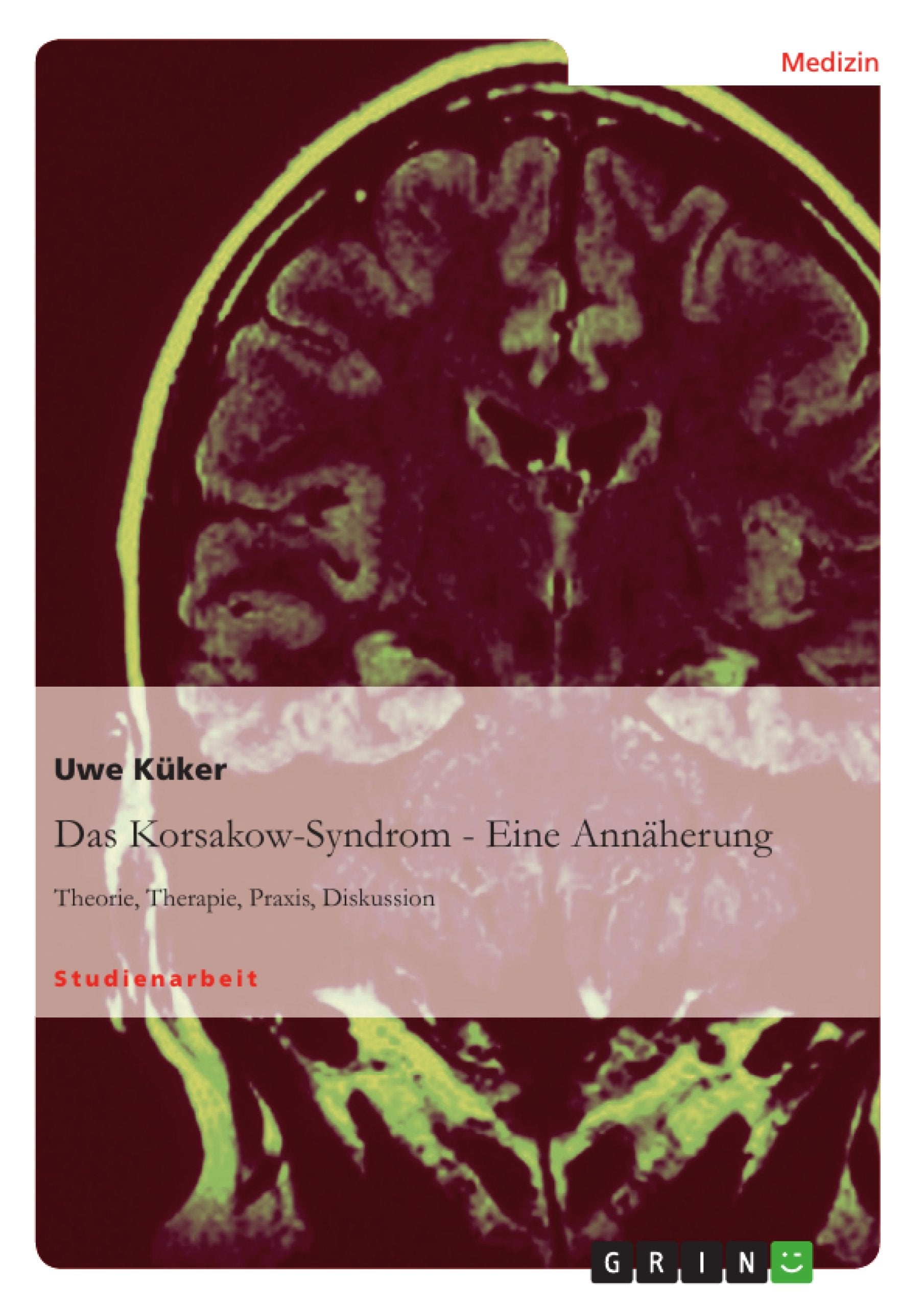 Das Korsakow-Syndrom - Eine Annäherung: Theorie, Therapie, Praxis, Diskussion Medicine