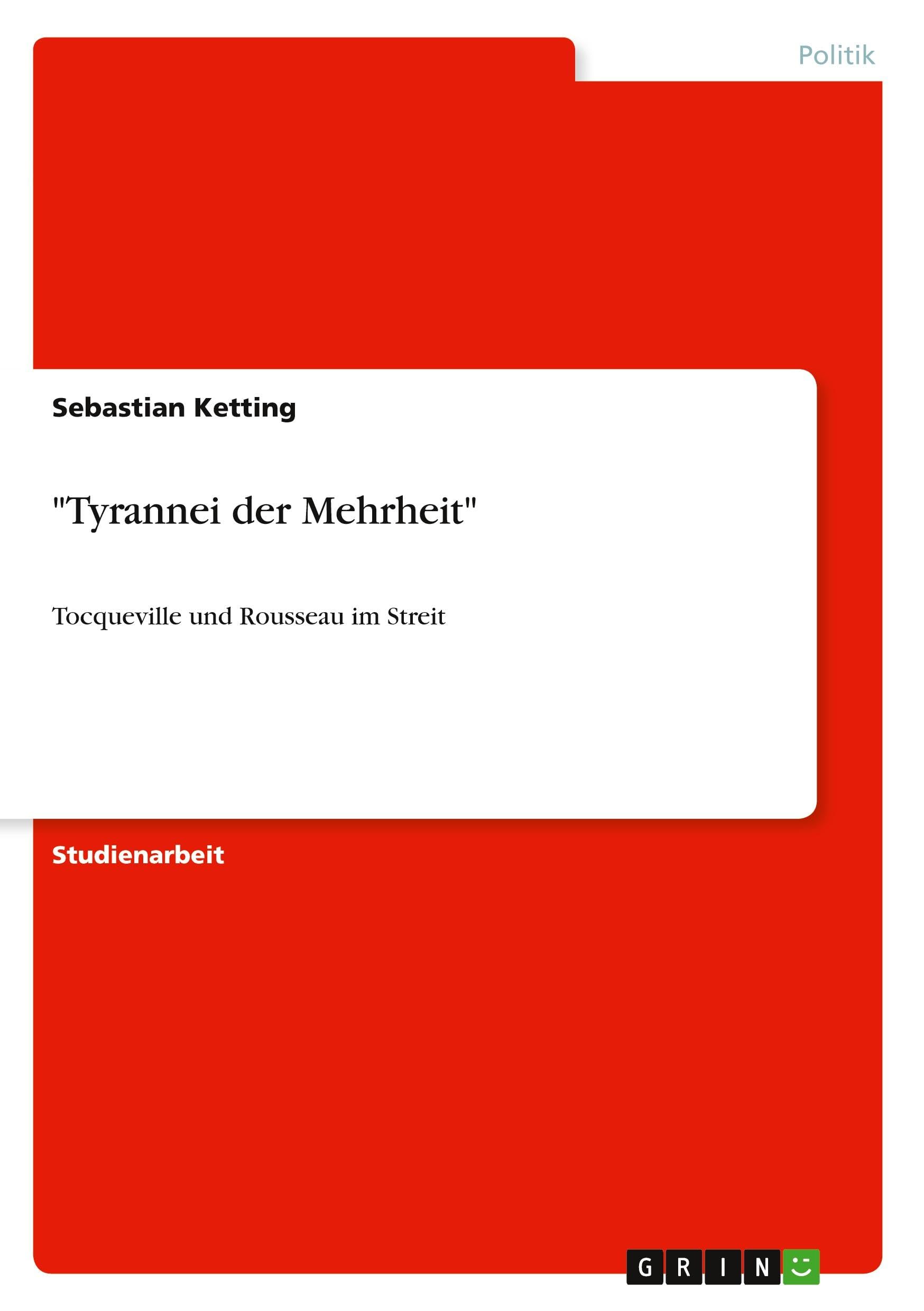 "Tyrannei der Mehrheit" Law