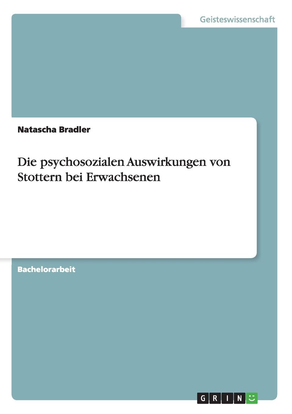 Die psychosozialen Auswirkungen von Stottern bei Erwachsenen Psychology