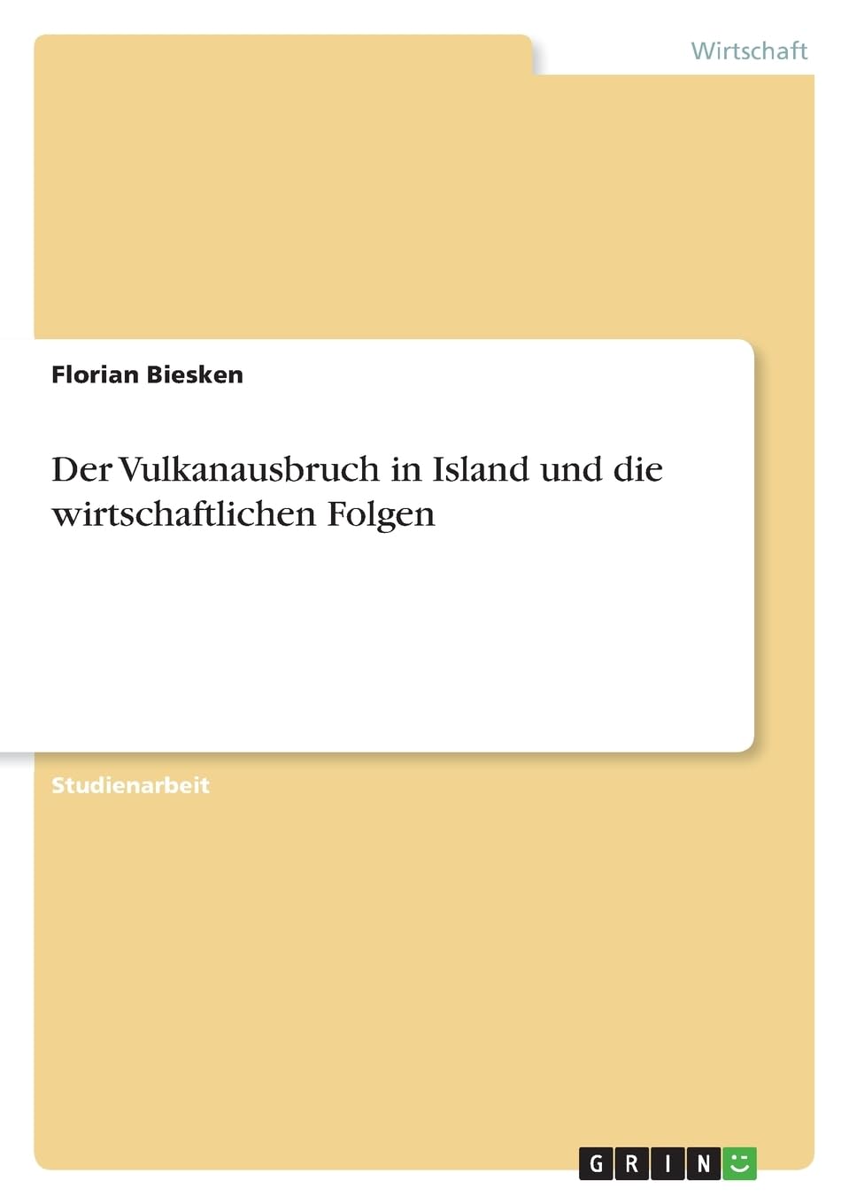 Der Vulkanausbruch in Island und die wirtschaftlichen Folgen Law