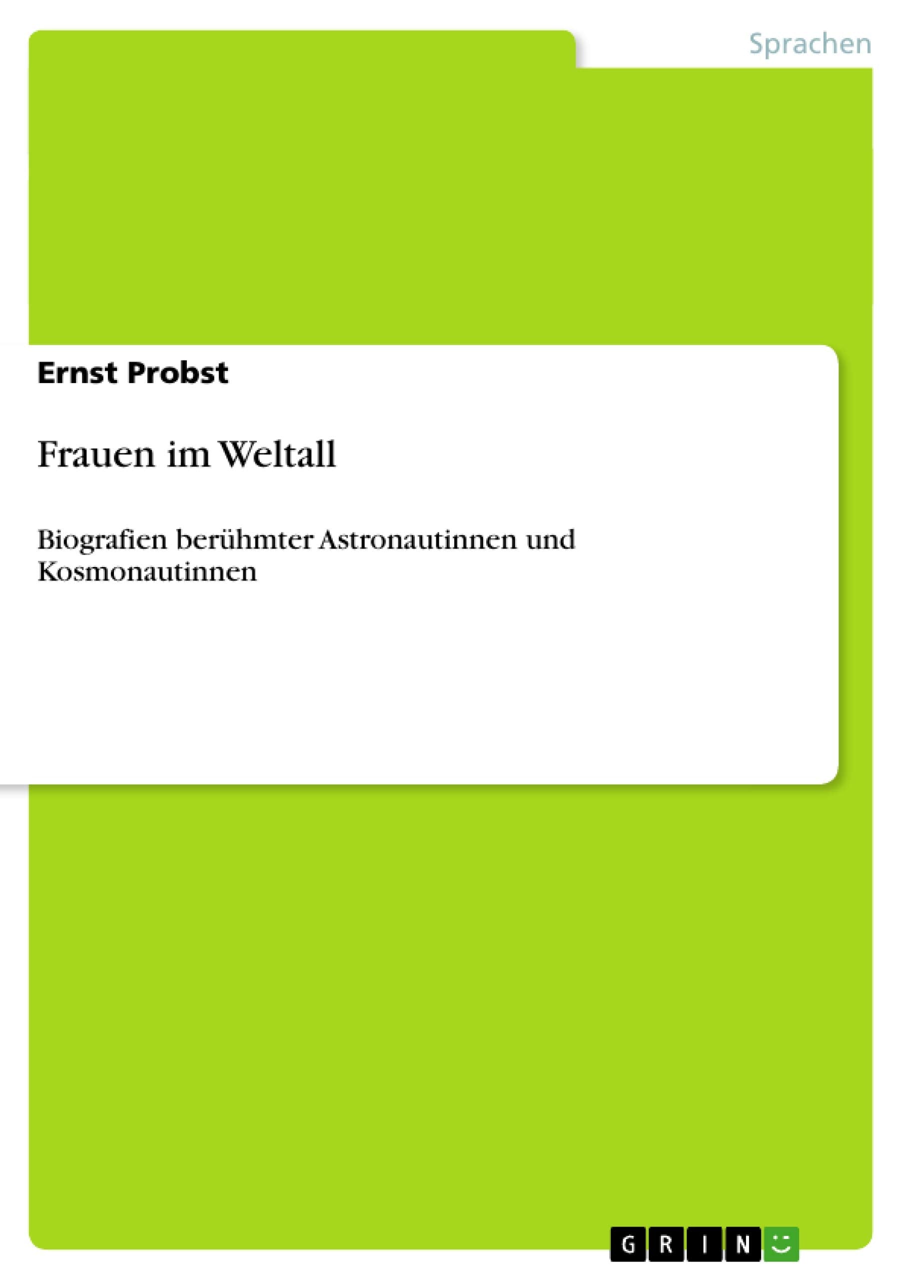 Frauen im Weltall book