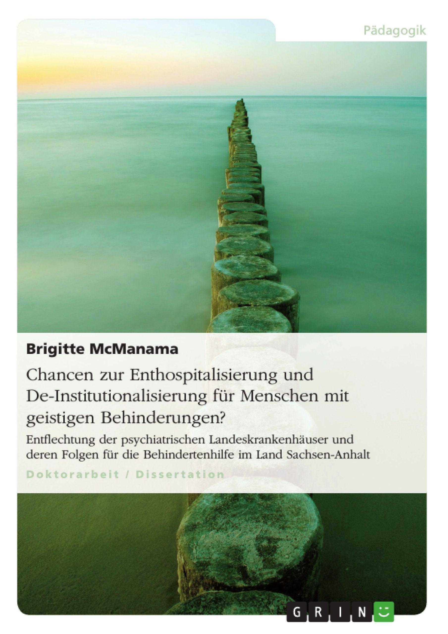 Chancen zur Enthospitalisierung und De-Institutionalisierung für Menschen mit geistigen Behinderungen? book