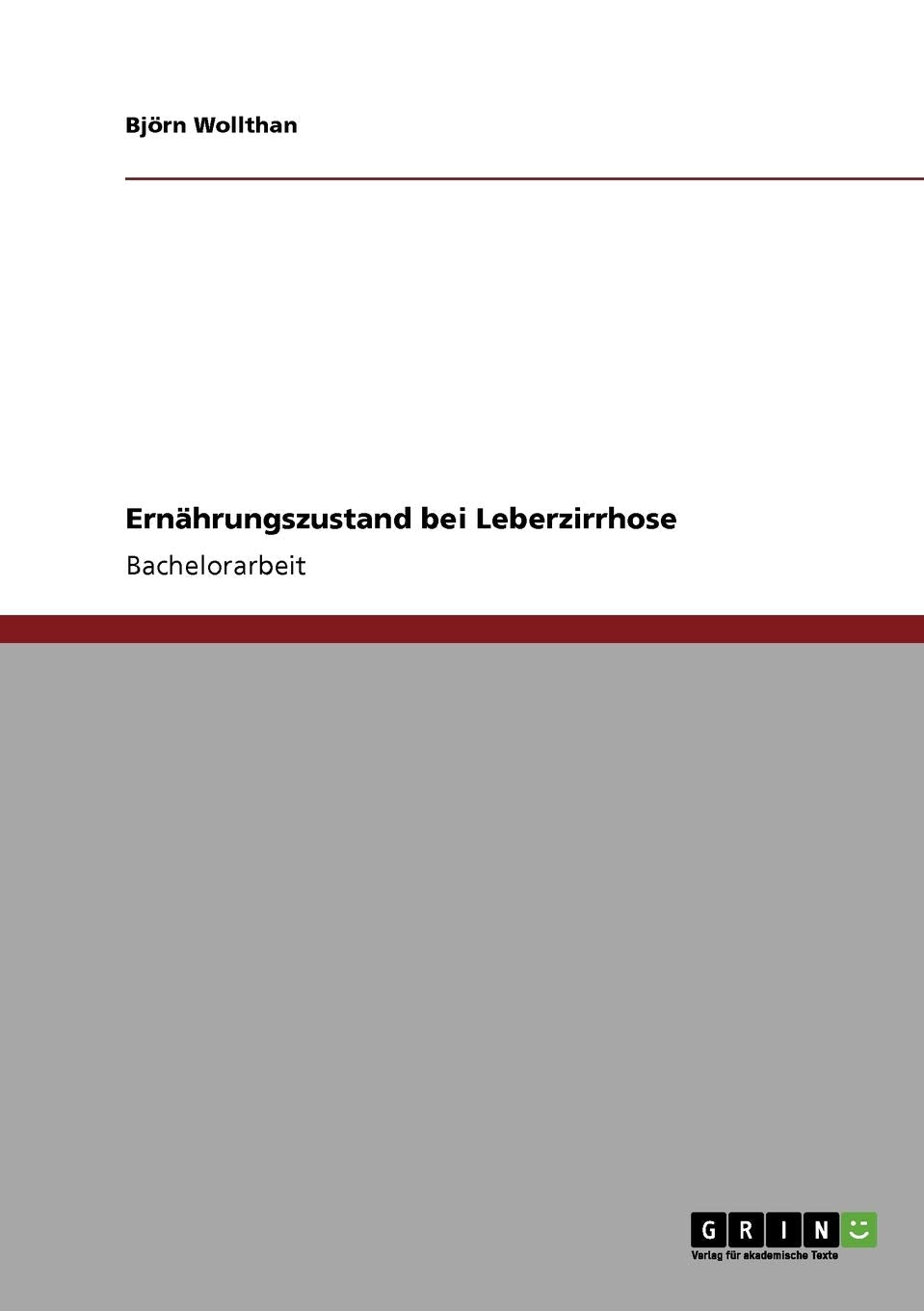 Ernährungszustand bei Leberzirrhose Medicine