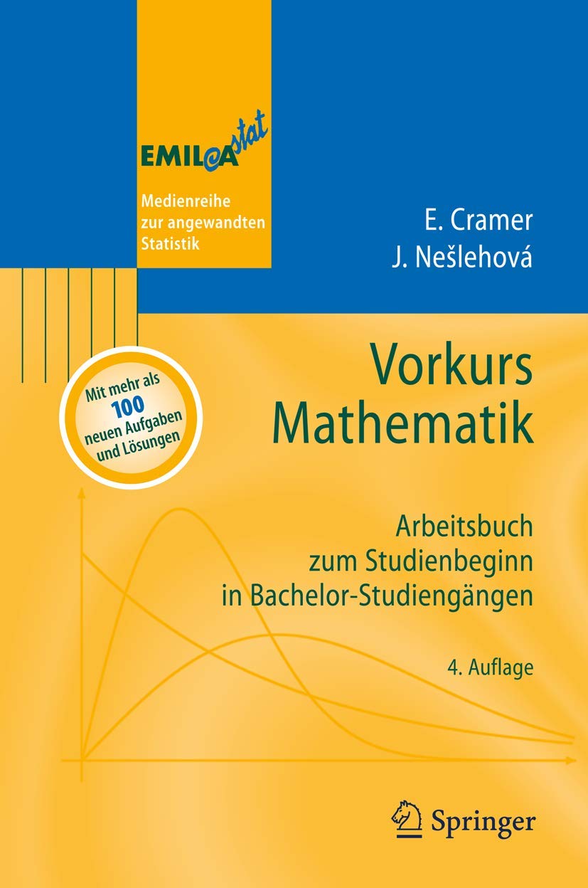Vorkurs Mathematik: Arbeitsbuch zum Studienbeginn in Bachelor-Studiengängen (EMIL@A-stat) Medicine