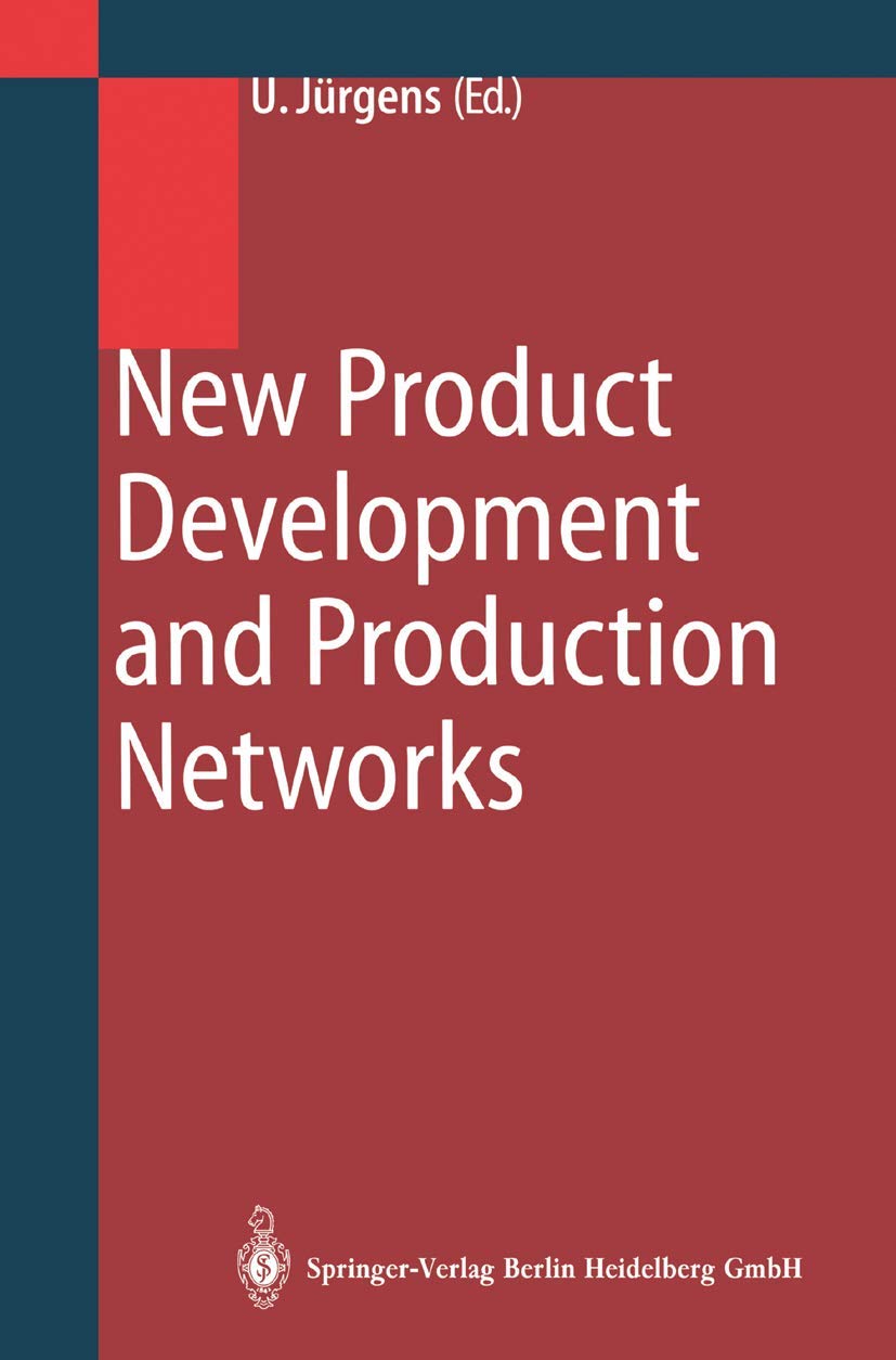New Product Development and Production Networks: Global Industrial Experience Medicine