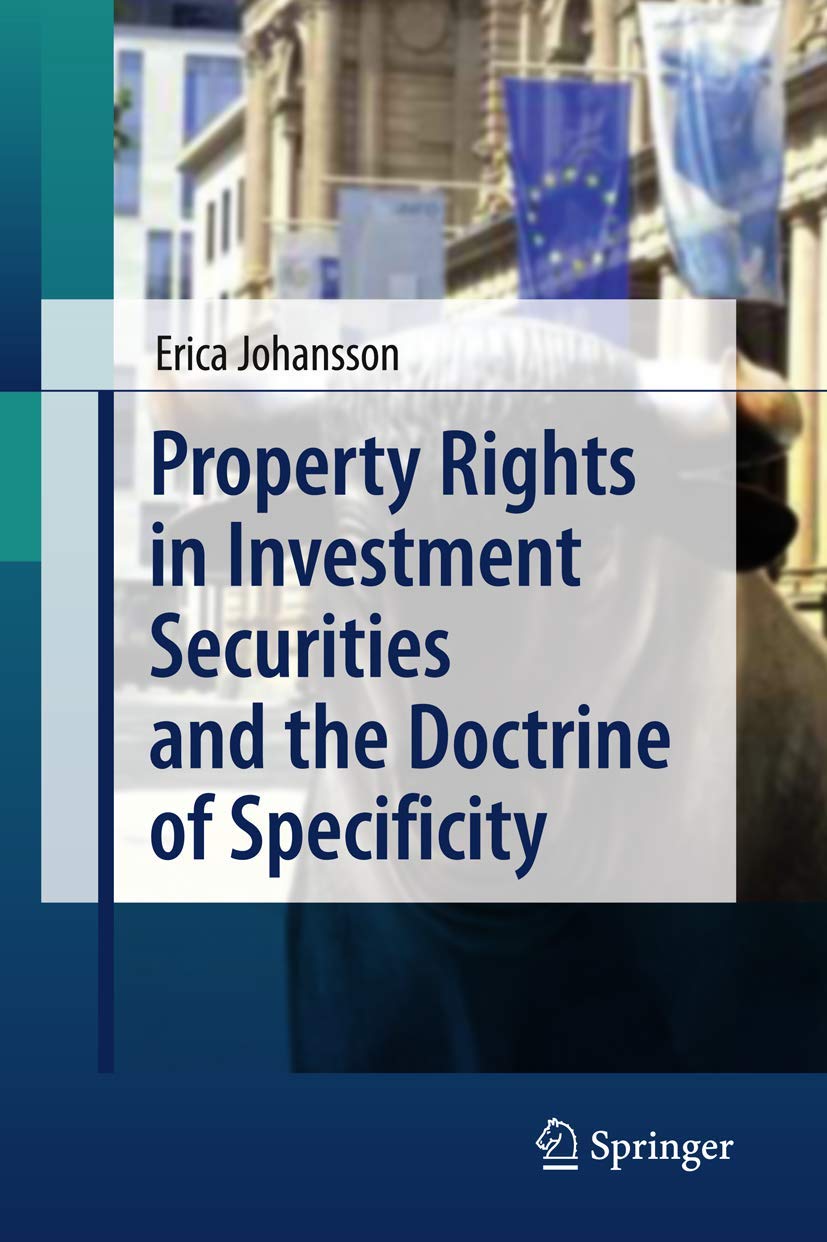 Property Rights in Investment Securities and the Doctrine of Specificity book