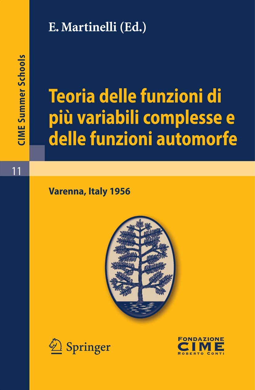 Teoria delle funzioni di più variabili complesse e delle funzioni automorfe book