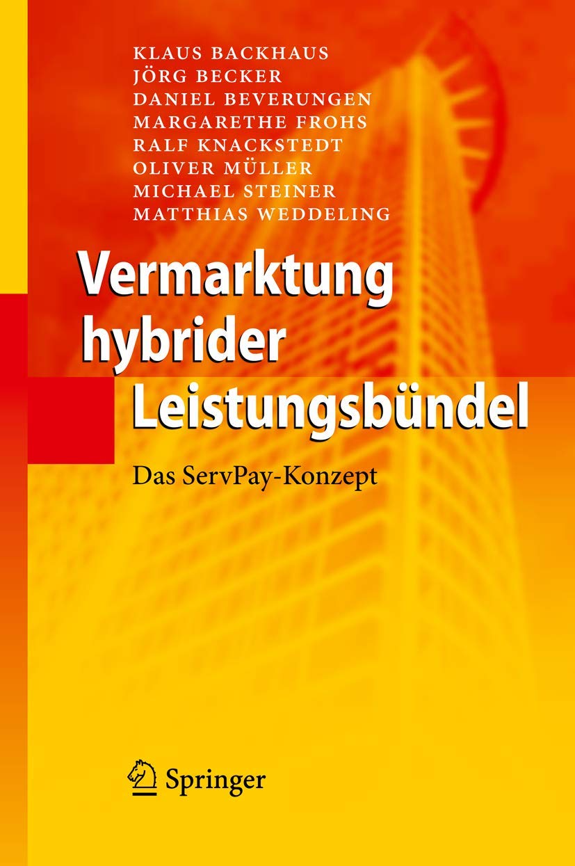 Vermarktung hybrider Leistungsbündel: Das ServPay-Konzept Law