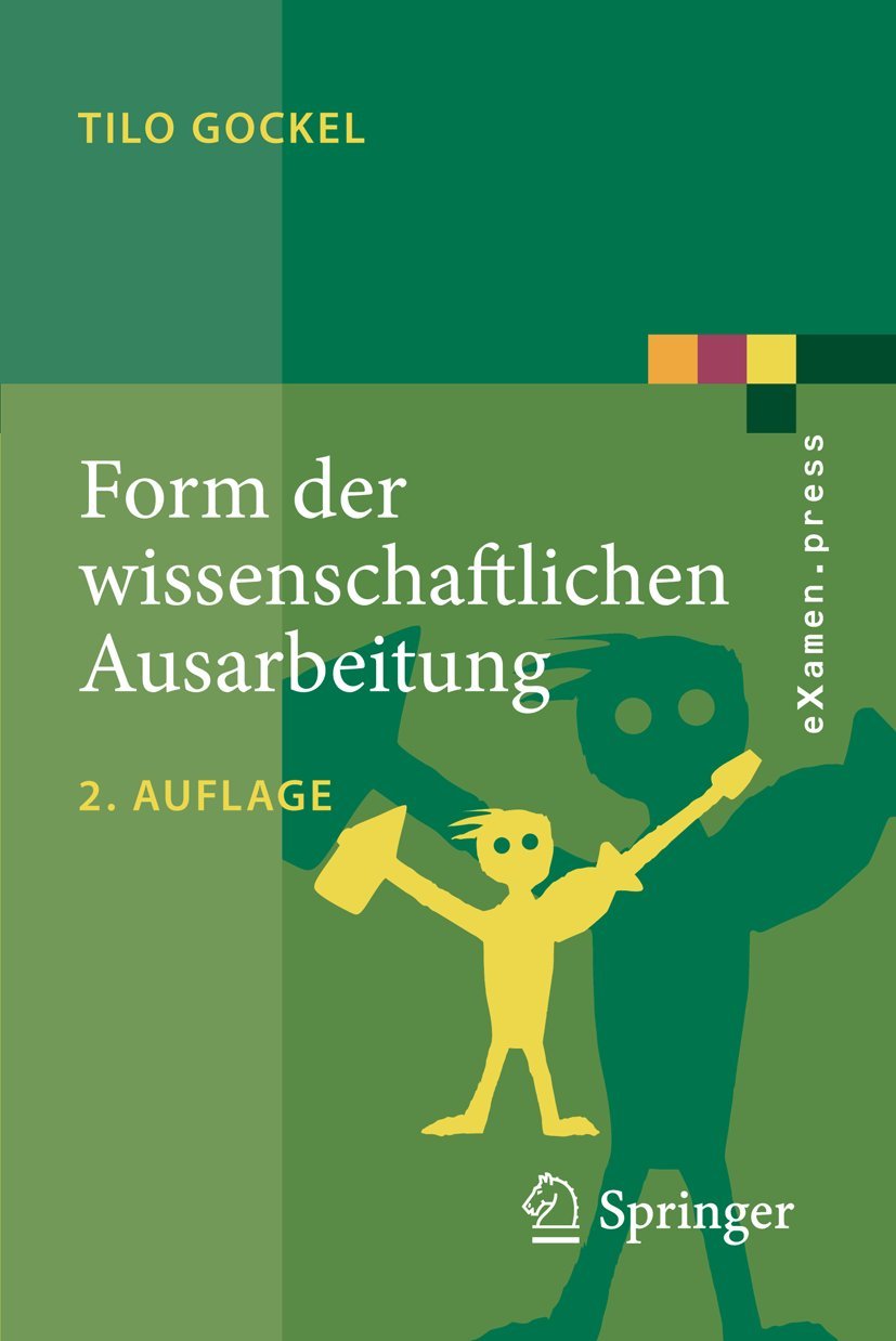Form der wissenschaftlichen Ausarbeitung General education