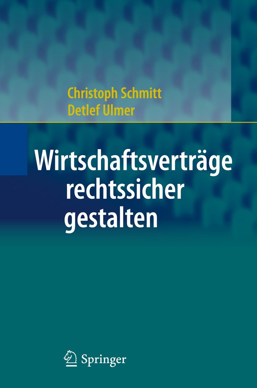 Wirtschaftsverträge rechtssicher gestalten Law