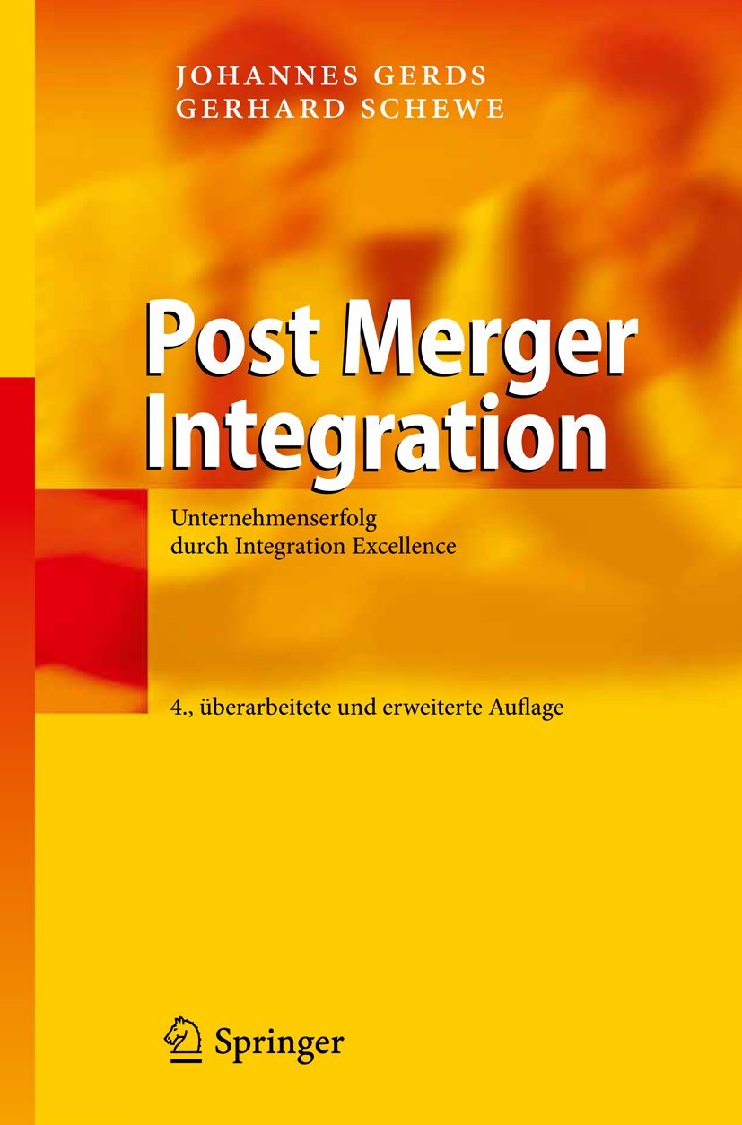 Product Image: Post Merger Integration: Unternehmenserfolg durch Integration Excellence