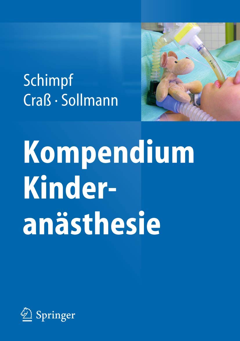 Kompendium Kinderanästhesie Medicine Books