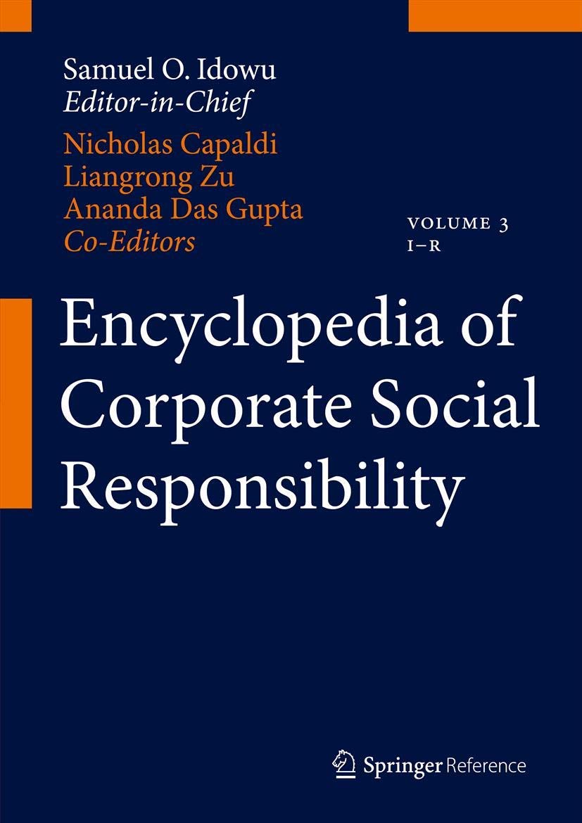 Encyclopedia of Corporate Social Responsibility Law