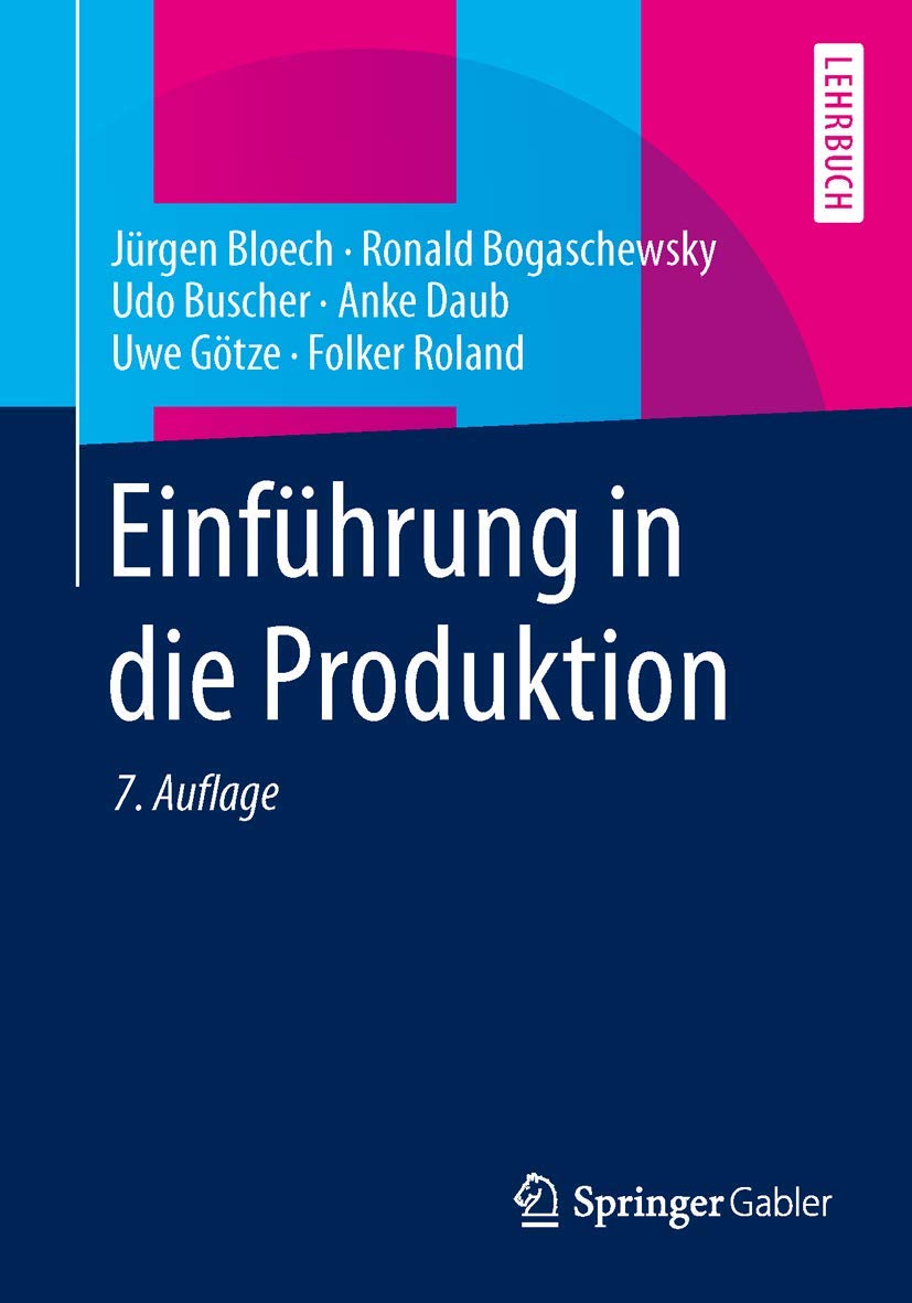 Einführung in die Produktion Law