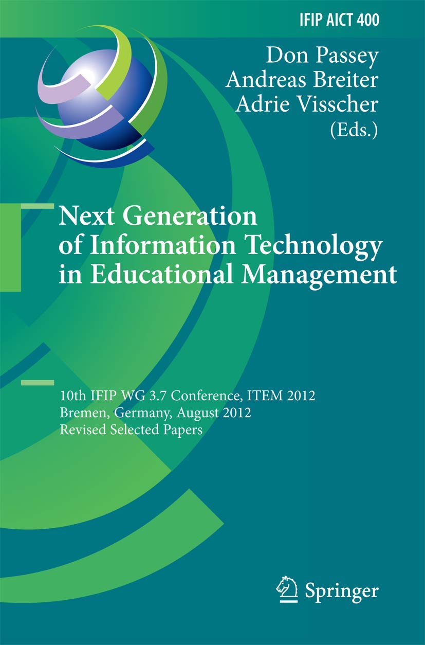 Next Generation of Information Technology in Educational Management Computer Science