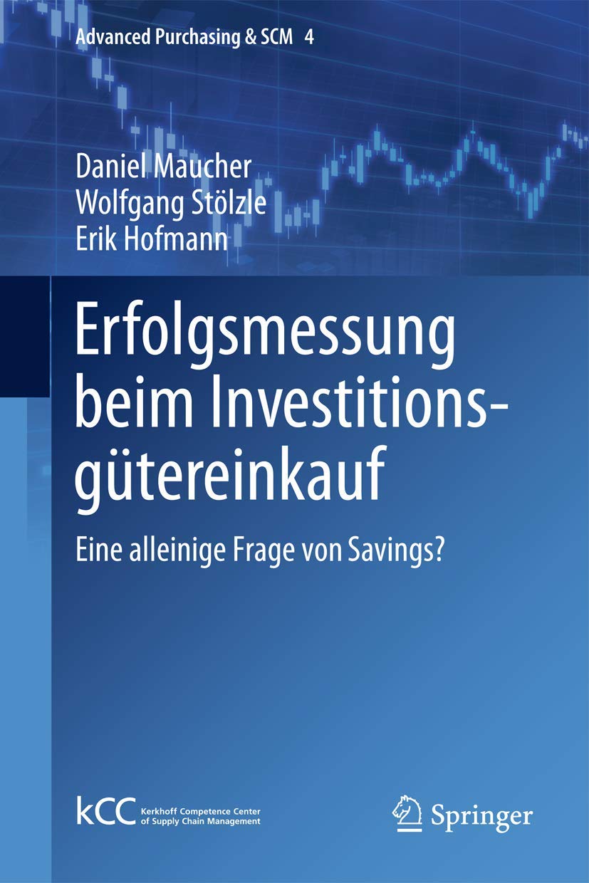 Erfolgsmessung beim Investitionsgütereinkauf book