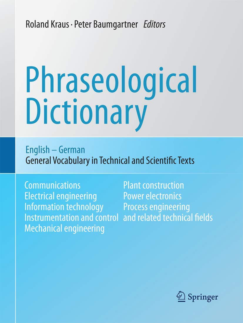 Phraseological Dictionary English - German Law