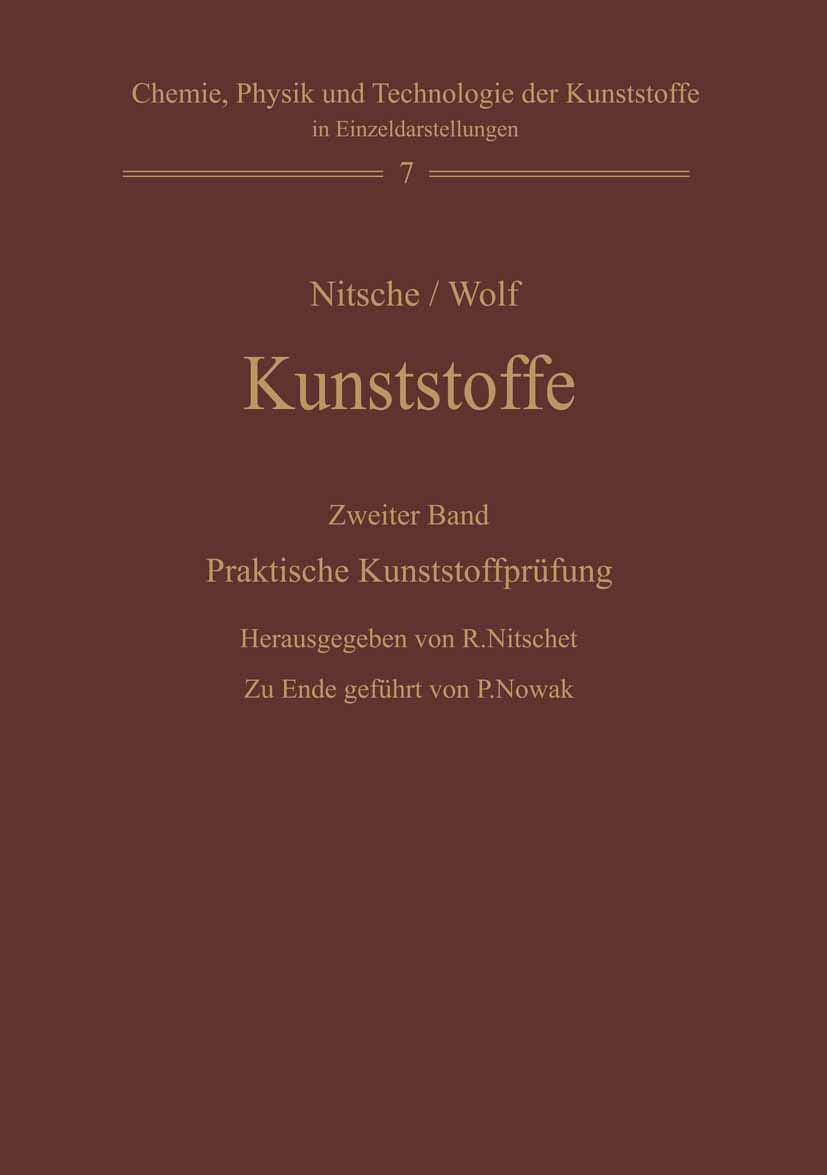 Kunststoffe. Struktur, physikalisches Verhalten und Prüfung Business & Technology