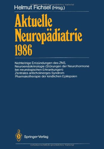 Aktuelle Neuropädiatrie 1986 Books