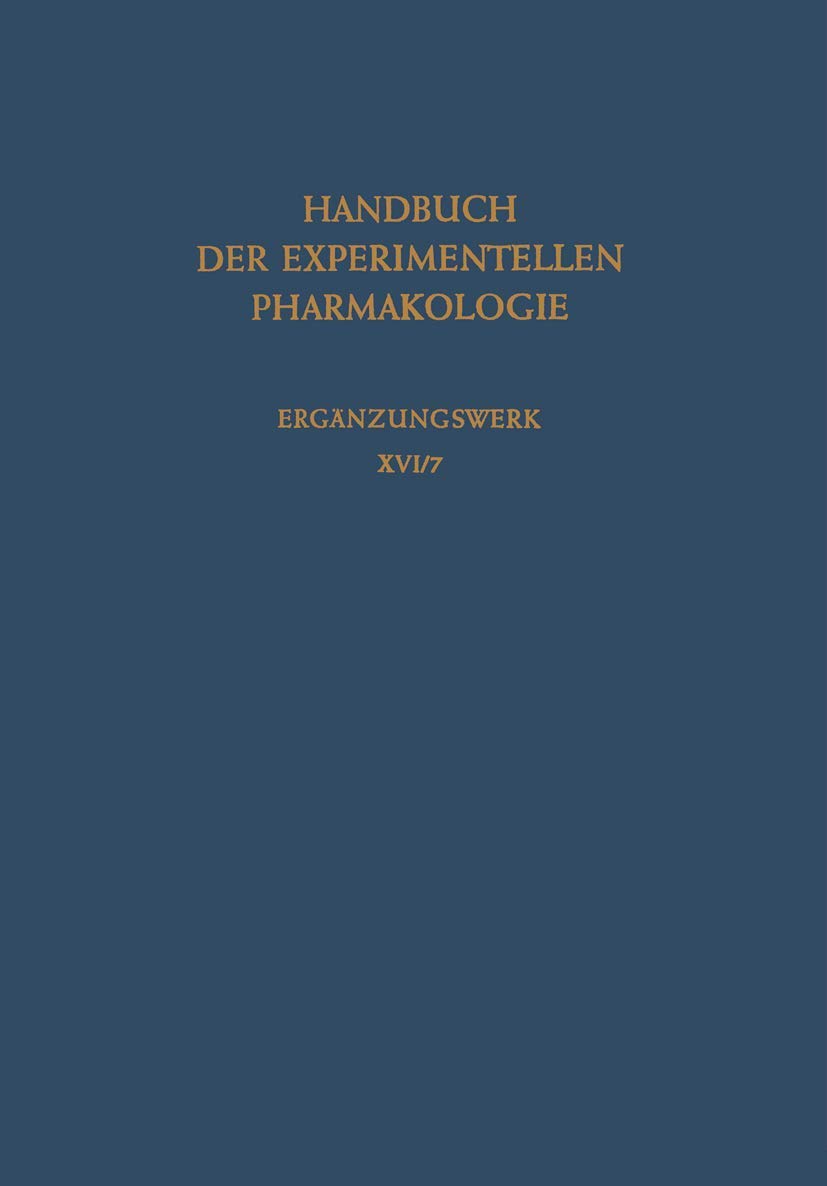 Zentralnervensystem (Handbook of Experimental Pharmacology) Medicine