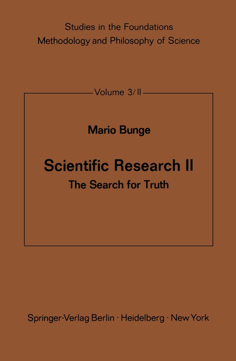 Scientific Research II: The Search for Truth book