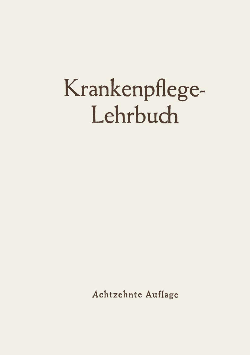 Krankenpflege-Lehrbuch Medicine