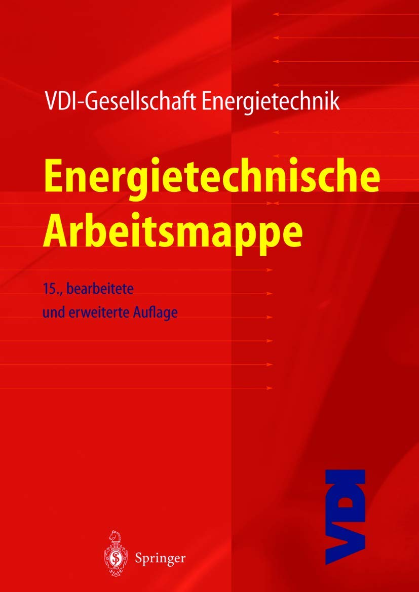 Energietechnische Arbeitsmappe (VDI-Buch) Business & Technology