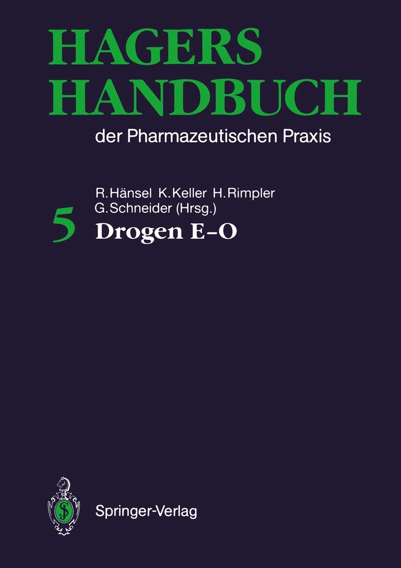 Product Image: Hagers Handbuch der Pharmazeutischen Praxis: Drogen E―O