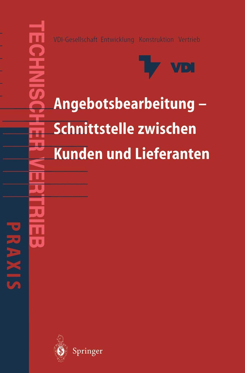 Angebotsbearbeitung - Schnittstelle zwischen Kunden und Lieferanten book