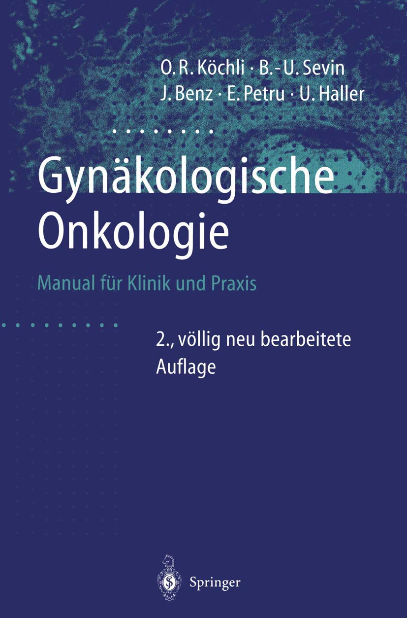 Gynäkologische Onkologie Medicine