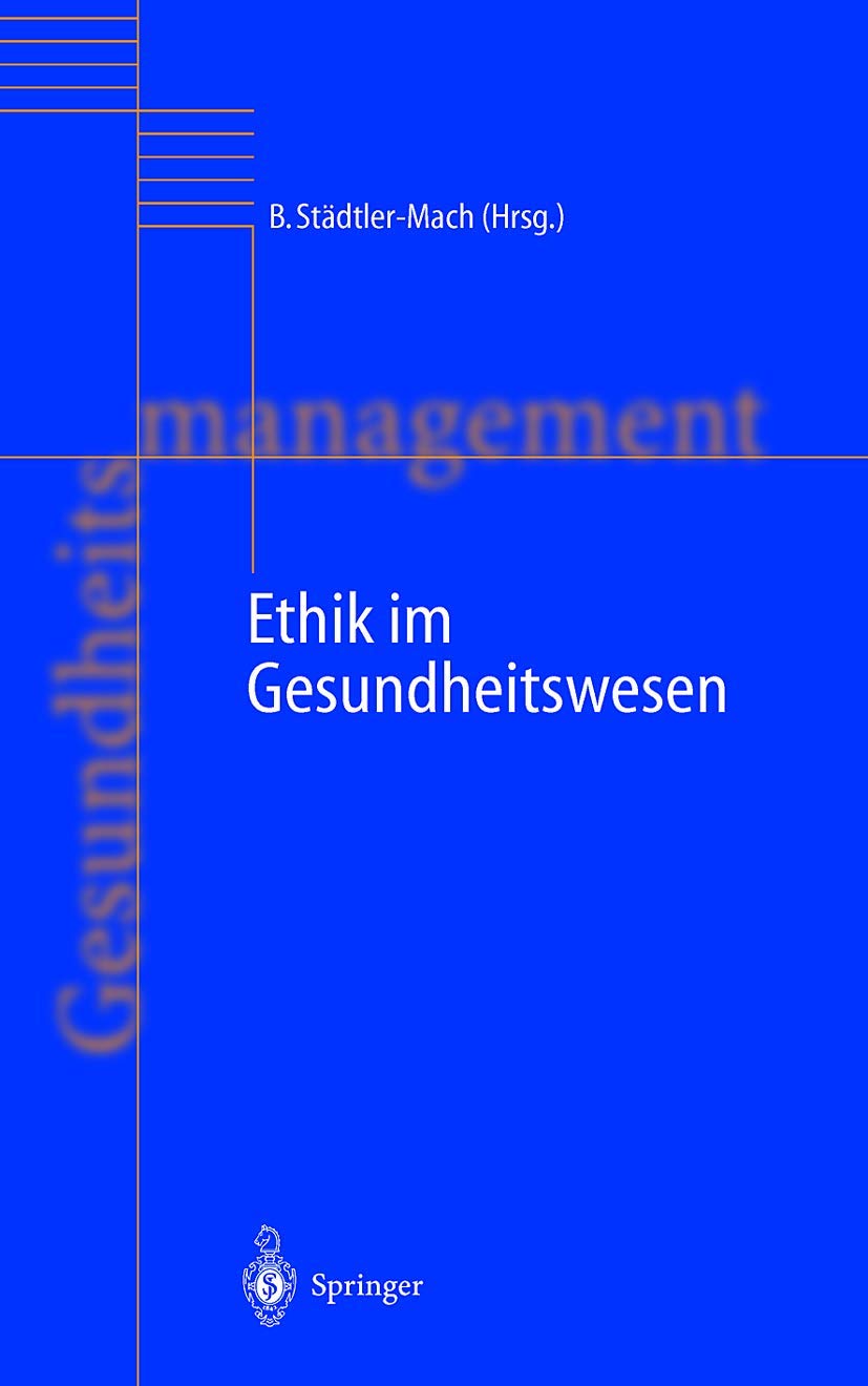 Ethik im Gesundheitswesen book